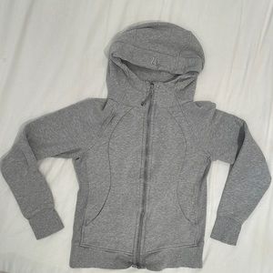 Lululemon Classic Scuba Hoodie in Heather Gray Size 6